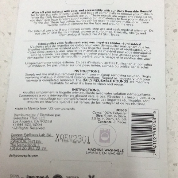 Eclat Skin Limited Edition Micellar Water with Rosemary Extract+Reusable… - Picture 6 of 7